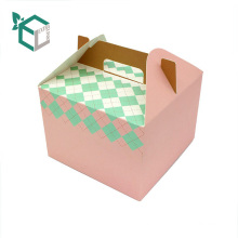 Neues Design Customized logo Papier Mittagessen Kuchen Verpackung Box